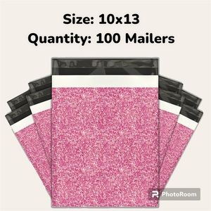 Pack of 100!! Mailers, Size 10x13, Shipping Supplies PolyMailers